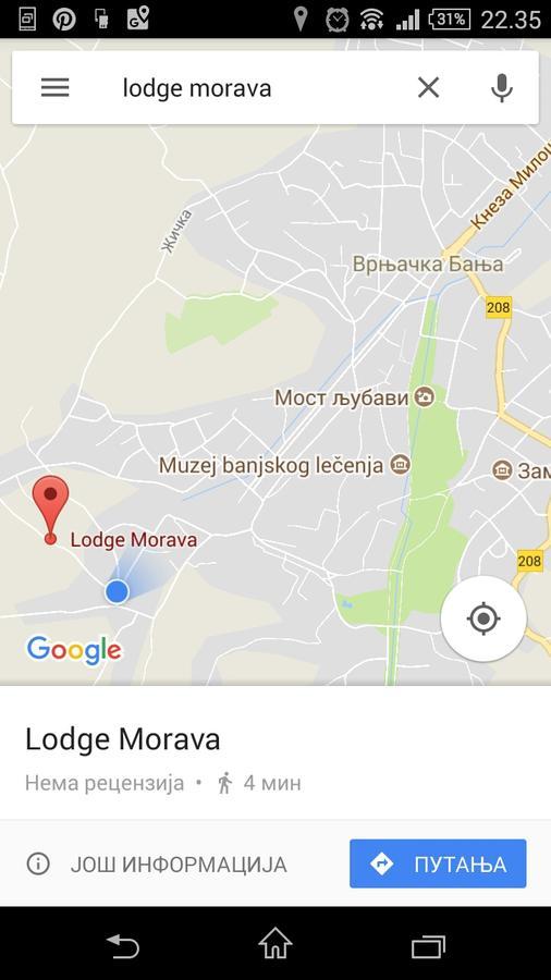 Lodge Morava Vrnjačka Banja 외부 사진